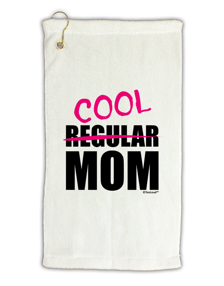 Not A Regular Mom Design Micro Terry Gromet Golf Towel 16 x 25 inch by TooLoud-Golf Towel-TooLoud-White-Davson Sales