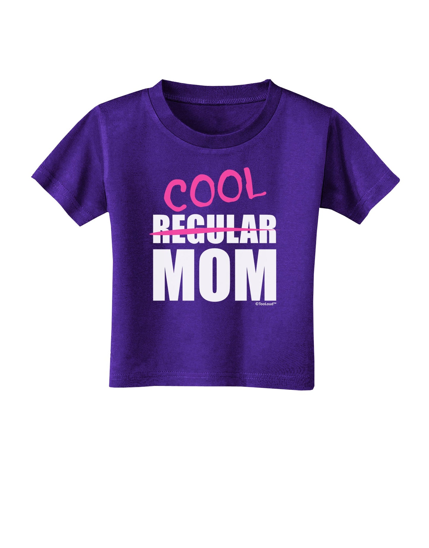 Not A Regular Mom Design Toddler T-Shirt Dark by TooLoud-Toddler T-Shirt-TooLoud-Purple-2T-Davson Sales