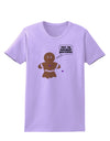 Not My Gumdrop Buttons Gingerbread Man Christmas Womens T-Shirt-Womens T-Shirt-TooLoud-Lavender-X-Small-Davson Sales