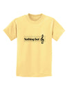 Nothing But Treble Music Pun Childrens T-Shirt by TooLoud-Childrens T-Shirt-TooLoud-Daffodil-Yellow-X-Small-Davson Sales