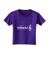 Nothing But Treble Music Pun Toddler T-Shirt Dark by TooLoud-Toddler T-Shirt-TooLoud-Purple-2T-Davson Sales