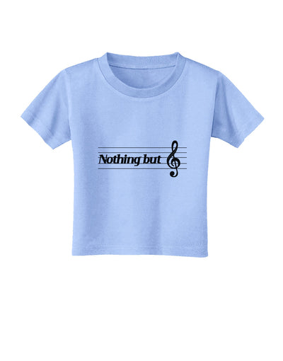 Nothing But Treble Music Pun Toddler T-Shirt by TooLoud-Toddler T-Shirt-TooLoud-Aquatic-Blue-2T-Davson Sales