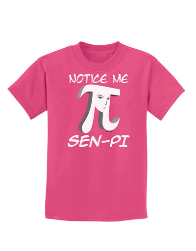 Notice Me Sen-Pi Childrens Dark T-Shirt-Childrens T-Shirt-TooLoud-Sangria-X-Small-Davson Sales