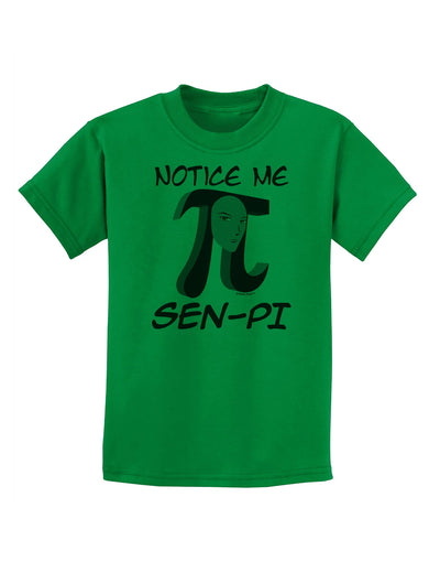 Notice Me Sen-Pi Childrens T-Shirt-Childrens T-Shirt-TooLoud-Kelly-Green-X-Small-Davson Sales