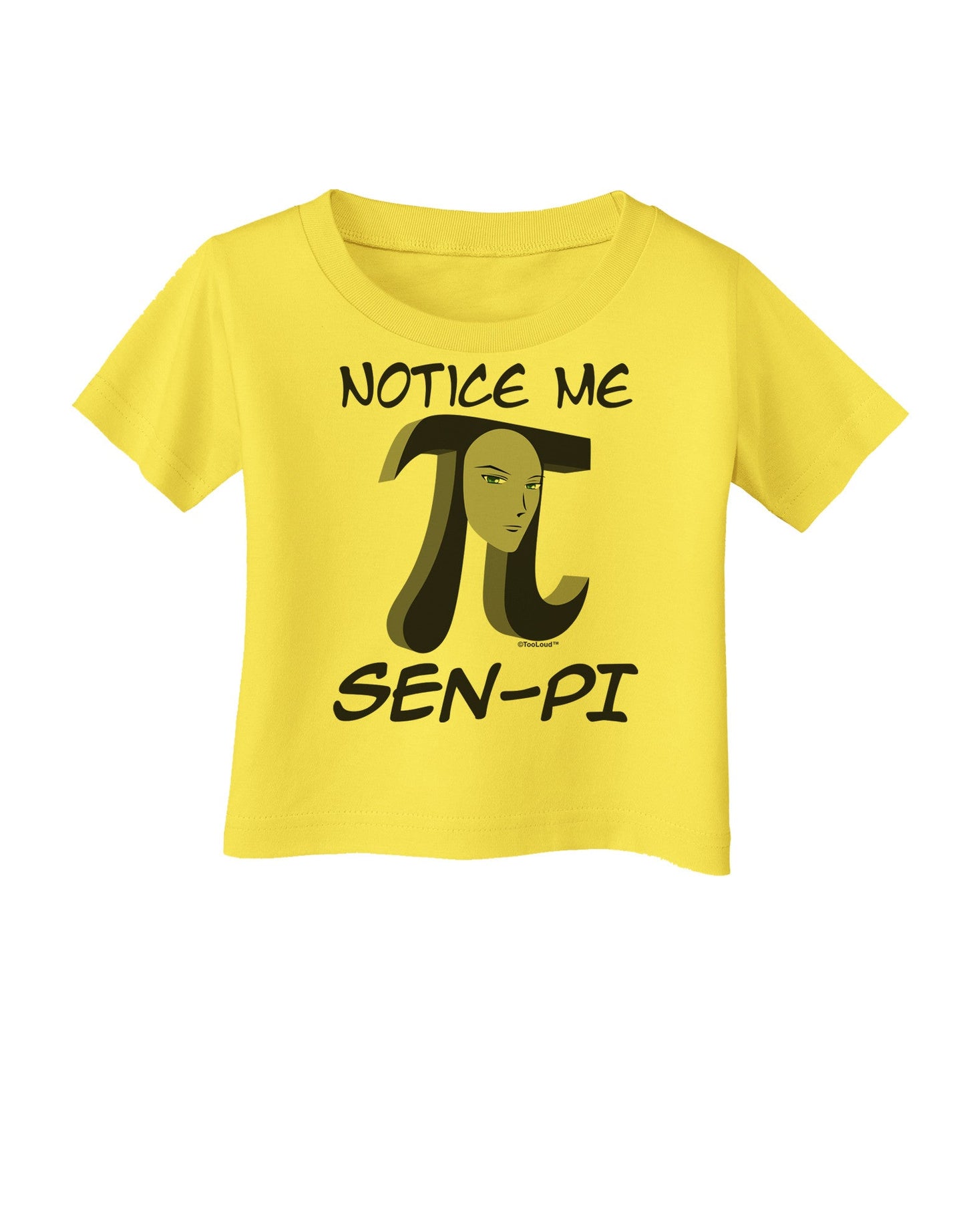 Notice Me Sen-Pi Infant T-Shirt-Infant T-Shirt-TooLoud-Yellow-06-Months-Davson Sales