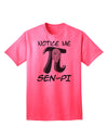 Notice Me Sen-Pi Premium Adult T-Shirt - Ecommerce Exclusive Collection-Mens T-shirts-TooLoud-Neon-Pink-Small-Davson Sales