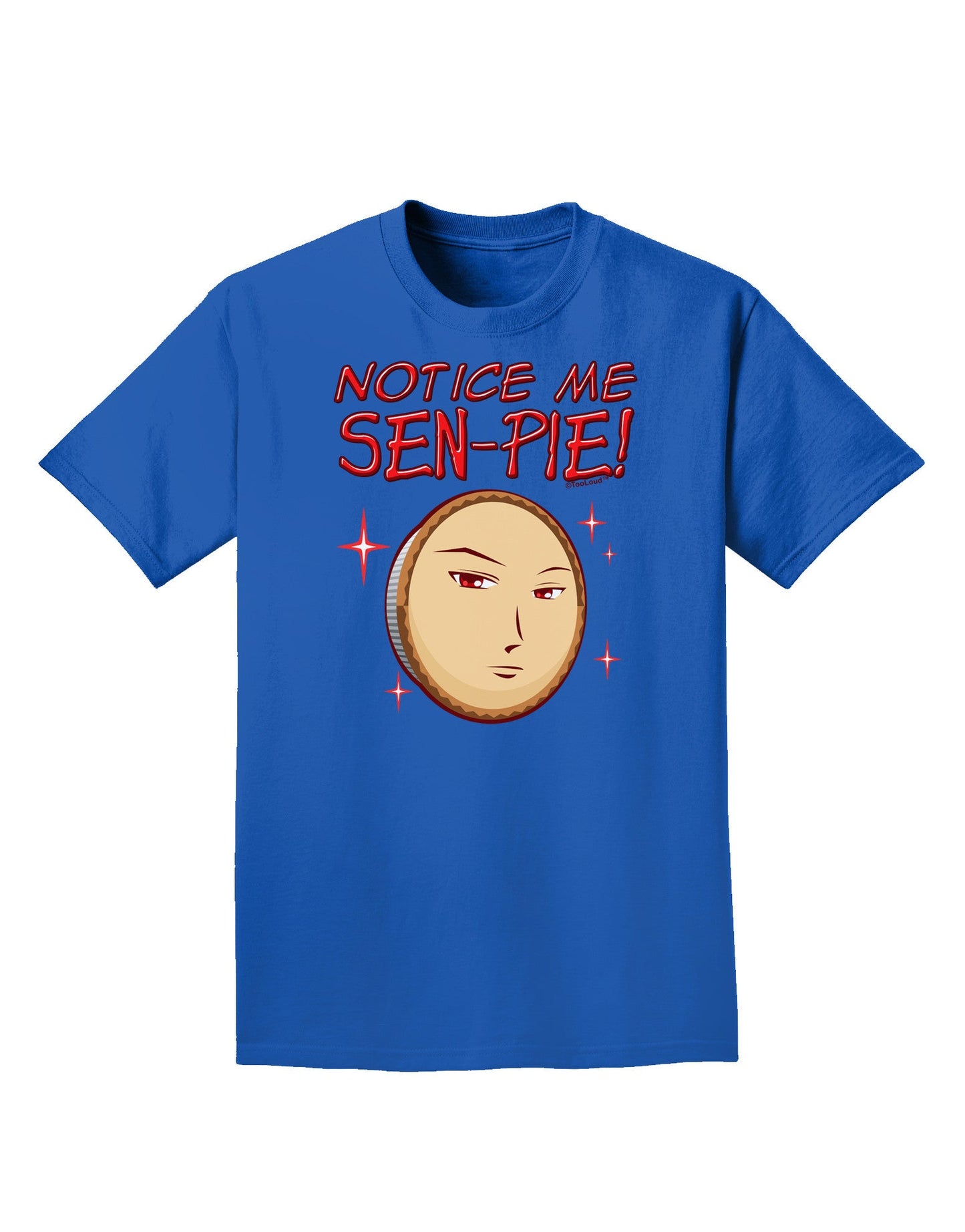 Notice Me Sen-pie Adult Dark T-Shirt-Mens T-Shirt-TooLoud-Royal-Blue-Small-Davson Sales