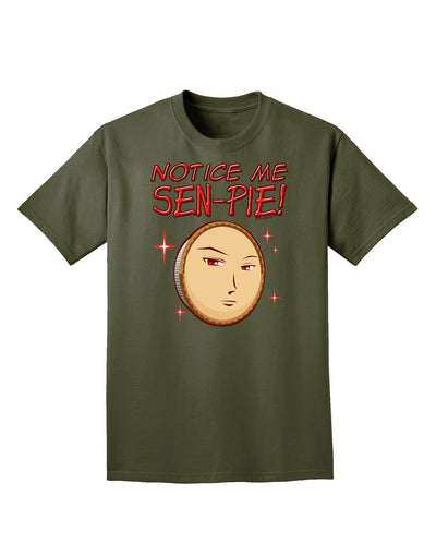 Notice Me Sen-pie Adult Dark T-Shirt-Mens T-Shirt-TooLoud-Military-Green-Small-Davson Sales