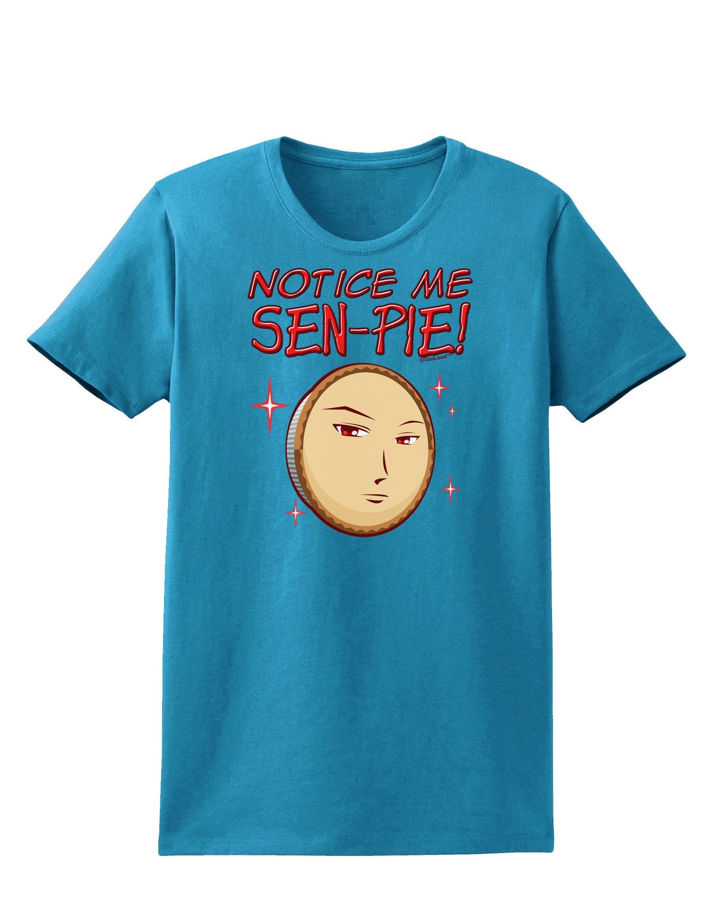 Notice Me Sen-pie Womens Dark T-Shirt-TooLoud-Turquoise-X-Small-Davson Sales