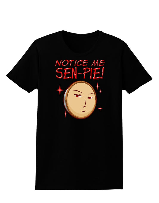 Notice Me Sen-pie Womens Dark T-Shirt-TooLoud-Black-X-Small-Davson Sales