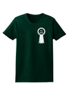 Number One Dad Award Ribbon Womens Dark T-Shirt-Womens T-Shirt-TooLoud-Forest-Green-Small-Davson Sales