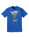 Number One Dad Trophy - Grayscale Adult Dark T-Shirt-Mens T-Shirt-TooLoud-Royal-Blue-Small-Davson Sales