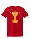 Number One Mom Trophy Womens Dark T-Shirt by TooLoud-Womens T-Shirt-TooLoud-Red-X-Small-Davson Sales