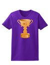 Number One Mom Trophy Womens Dark T-Shirt by TooLoud-Womens T-Shirt-TooLoud-Purple-X-Small-Davson Sales