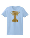 Number One Mom Trophy Womens T-Shirt by TooLoud-Womens T-Shirt-TooLoud-Light-Blue-X-Small-Davson Sales