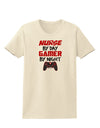 Nurse By Day Gamer By Night Womens T-Shirt-Womens T-Shirt-TooLoud-Natural-X-Small-Davson Sales