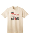 Nurse - Call The Shots Adult T-Shirt-unisex t-shirt-TooLoud-Natural-Small-Davson Sales