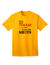 Nurse - Call The Shots Adult T-Shirt-unisex t-shirt-TooLoud-Gold-Small-Davson Sales