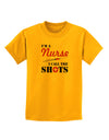 Nurse - Call The Shots Childrens T-Shirt-Childrens T-Shirt-TooLoud-Gold-X-Small-Davson Sales