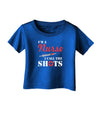 Nurse - Call The Shots Infant T-Shirt Dark-Infant T-Shirt-TooLoud-Royal-Blue-06-Months-Davson Sales