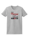 Nurse - Call The Shots Womens T-Shirt-Womens T-Shirt-TooLoud-AshGray-X-Small-Davson Sales