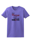 Nurse - Call The Shots Womens T-Shirt-Womens T-Shirt-TooLoud-Violet-X-Small-Davson Sales