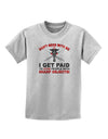 Nurse - Don't Mess With Me Childrens T-Shirt-Childrens T-Shirt-TooLoud-AshGray-X-Small-Davson Sales