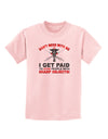 Nurse - Don't Mess With Me Childrens T-Shirt-Childrens T-Shirt-TooLoud-PalePink-X-Small-Davson Sales