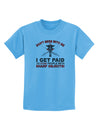 Nurse - Don't Mess With Me Childrens T-Shirt-Childrens T-Shirt-TooLoud-Aquatic-Blue-X-Small-Davson Sales