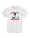 Nurse - Don't Mess With Me Childrens T-Shirt-Childrens T-Shirt-TooLoud-White-X-Small-Davson Sales