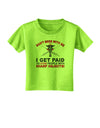 Nurse - Don't Mess With Me Toddler T-Shirt-Toddler T-Shirt-TooLoud-Lime-Green-2T-Davson Sales