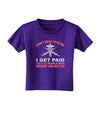 Nurse - Don't Mess With Me Toddler T-Shirt Dark-Toddler T-Shirt-TooLoud-Purple-2T-Davson Sales