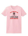 Nurse - Don't Mess With Me Womens T-Shirt-Womens T-Shirt-TooLoud-PalePink-X-Small-Davson Sales