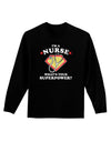 Nurse - Superpower Adult Long Sleeve Dark T-Shirt-TooLoud-Black-Small-Davson Sales