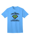 Nurse - Superpower Adult T-Shirt-unisex t-shirt-TooLoud-Aquatic-Blue-Small-Davson Sales