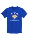 Nurse - Superpower Childrens Dark T-Shirt-Childrens T-Shirt-TooLoud-Royal-Blue-X-Small-Davson Sales