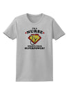 Nurse - Superpower Womens T-Shirt-Womens T-Shirt-TooLoud-AshGray-X-Small-Davson Sales