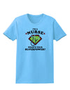 Nurse - Superpower Womens T-Shirt-Womens T-Shirt-TooLoud-Aquatic-Blue-X-Small-Davson Sales