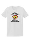 Nurse - Superpower Womens T-Shirt-Womens T-Shirt-TooLoud-White-X-Small-Davson Sales