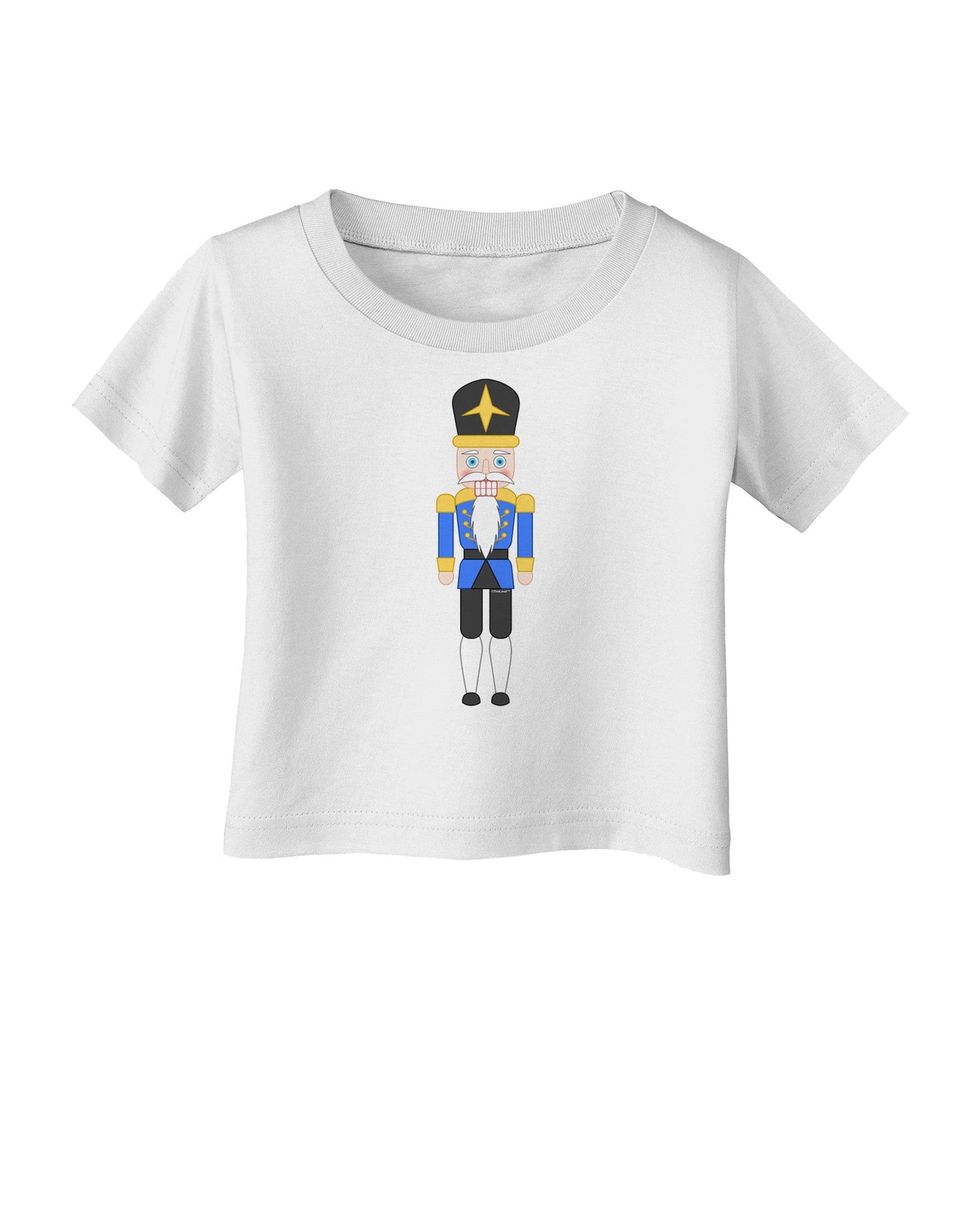 Nutcracker Design - Blue Gold Black Infant T-Shirt-Infant T-Shirt-TooLoud-White-06-Months-Davson Sales