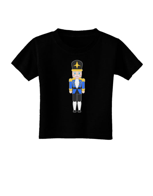 Nutcracker Design - Blue Gold Black Toddler T-Shirt Dark-Toddler T-Shirt-TooLoud-Black-2T-Davson Sales