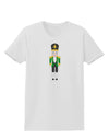 Nutcracker Design - Green Gold Black Womens T-Shirt-Womens T-Shirt-TooLoud-White-X-Small-Davson Sales