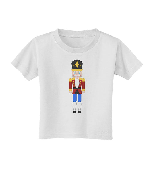 Nutcracker Design - Red Gold Black Toddler T-Shirt-Toddler T-Shirt-TooLoud-White-2T-Davson Sales