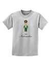 Nutcracker - Green Gold Black Text Childrens T-Shirt-Childrens T-Shirt-TooLoud-AshGray-X-Small-Davson Sales