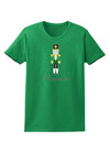 Nutcracker - Green Gold Black Text Womens Dark T-Shirt-Womens T-Shirt-TooLoud-Kelly-Green-X-Small-Davson Sales