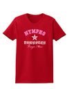 Nympho Dumpster Tragic Mess Womens Dark T-Shirt-TooLoud-Red-X-Small-Davson Sales