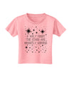 O Holy Night Shining Christmas Stars Toddler T-Shirt-Toddler T-Shirt-TooLoud-Candy-Pink-2T-Davson Sales