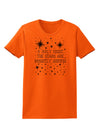 O Holy Night Shining Christmas Stars Womens T-Shirt-Womens T-Shirt-TooLoud-Orange-X-Small-Davson Sales