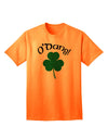 O'Dang - Premium St. Patrick's Day Adult T-Shirt Collection-Mens T-shirts-TooLoud-Neon-Orange-Small-Davson Sales