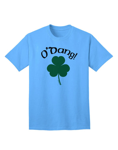 O'Dang - Premium St. Patrick's Day Adult T-Shirt Collection-Mens T-shirts-TooLoud-Aquatic-Blue-Small-Davson Sales